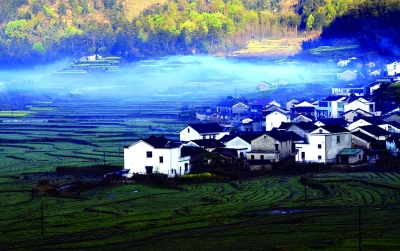 两岸画廊一河诗——秋浦河