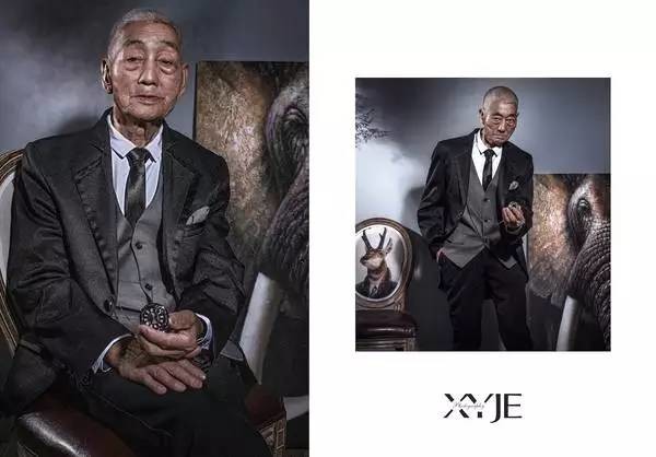 孙子给85岁爷爷拍了一组照片，于是，爷爷就帅遍了全中国……