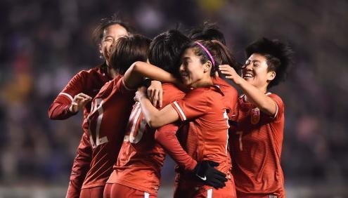  女足奥预赛胜日本  积7分暂列小组第二 出线形