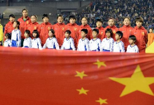  女足奥预赛胜日本  积7分暂列小组第二 出线形