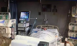 小伙救落水白叟器官萎竭 呛河水肺部传染
