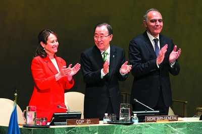 泽被全球之举——《巴黎协定》在纽约联合国总部开放签署