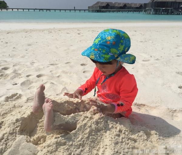 梅婷六一晒女儿萌照网友调侃﹕像蒙奇奇