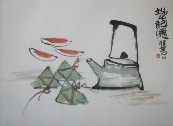 端午诗词汇丨小符斜挂绿云鬓﹐佳人相见一千年 _即时新闻 _光明网