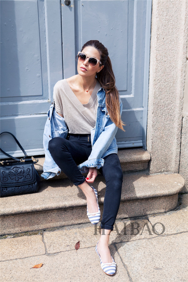 快学| 讲真,把基本款穿的不路人可是她的''独门