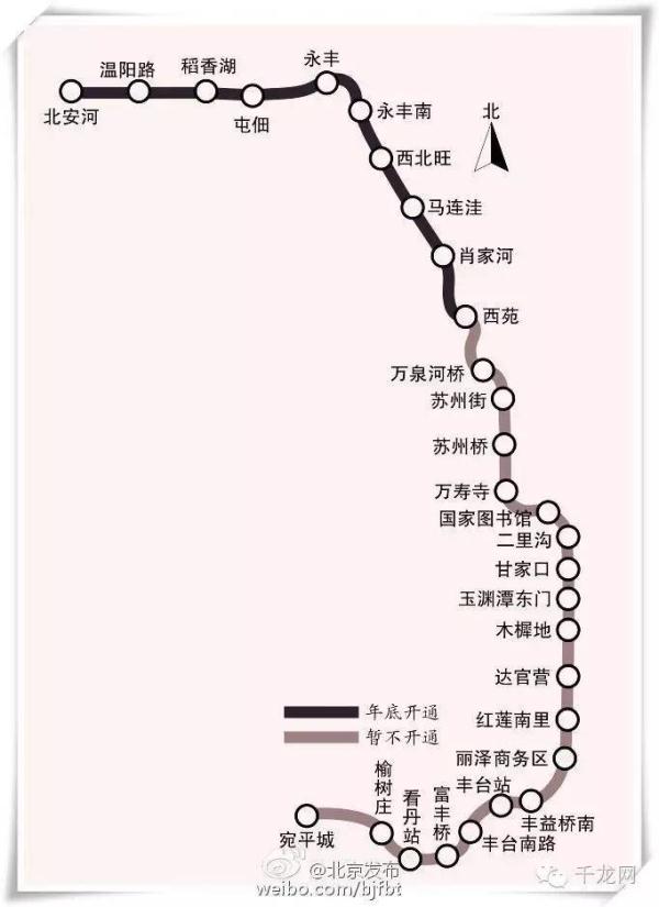 北京地铁16号线年底开通10站,剩下19座为啥没