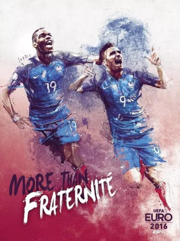 2016欧洲杯海报+VI设计