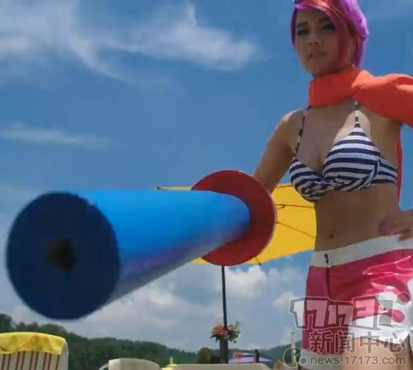 LOL曝光泳装皮肤真人宣传视频 塔里克辣眼睛