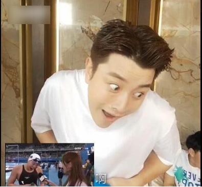 娱乐圈里的“泥石流”！贾乃亮模仿傅园慧演技满分