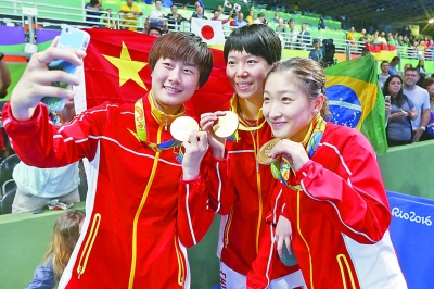 中国女乒:里约卫冕 剑指东京