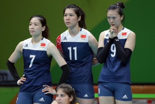 中国女排3-1荷兰进决赛将pk塞尔维亚队 中国队