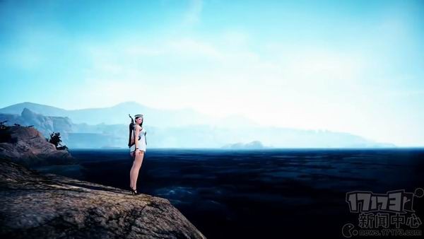 宛如精灵公主!性感妹子COS《黑色沙漠》游侠