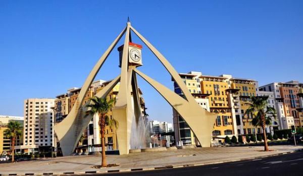 中东最富裕的城市 迪拜街景实拍