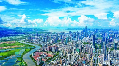 40年时间里,深圳从一个默默无闻的小镇发展成为一座现代化国际都市