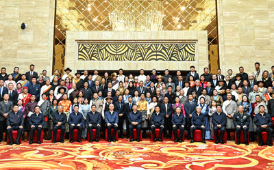习近平接见西藏各族各界代表