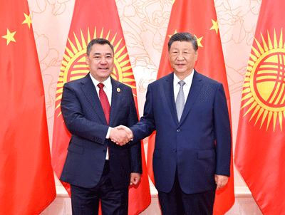习近平分别会见马尔代夫总统、阿塞拜疆总统、白俄罗斯总统、吉尔吉斯斯坦总统、土耳其总统（详见2版）