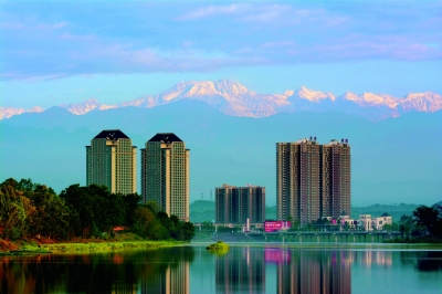 邛崃南河河滨湿地公园(摄影) 李志