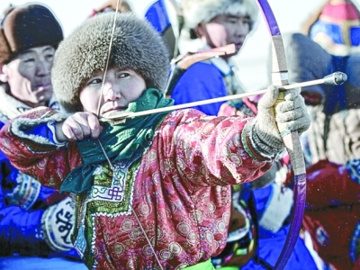 冰雪那达慕的草原交响