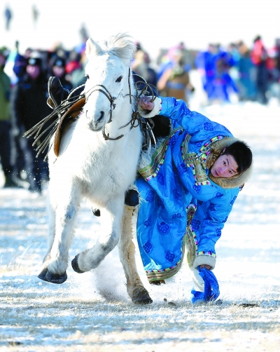冰雪那达慕的草原交响