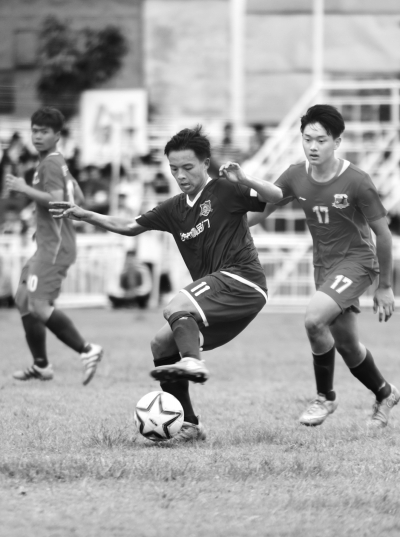 2017海南省中学生运动会足球赛落幕