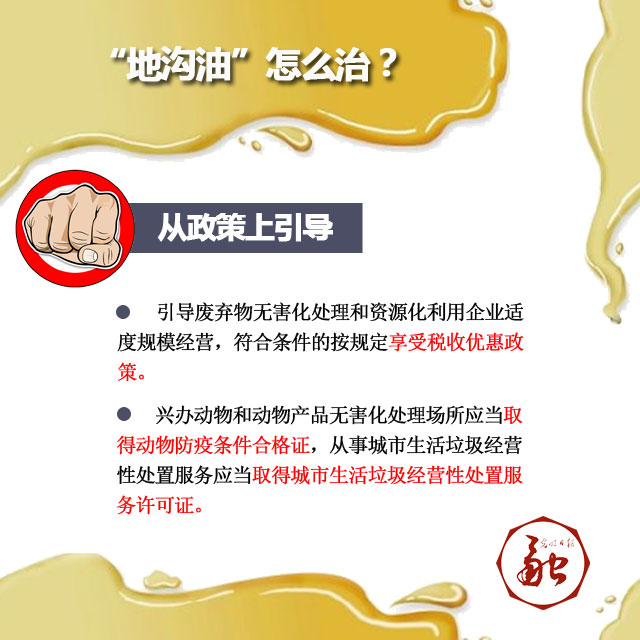 源头治理、追溯流向、有奖举报……地沟油治理这次动真格了！