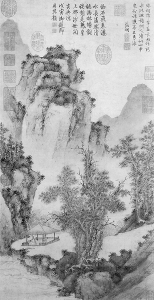 乾隆题画诗对原画的干预