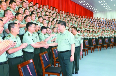 习近平：在新的起点上全面加强驻香港部队工作