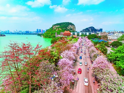 碧水青山入城来