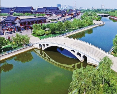 运河古镇展新颜