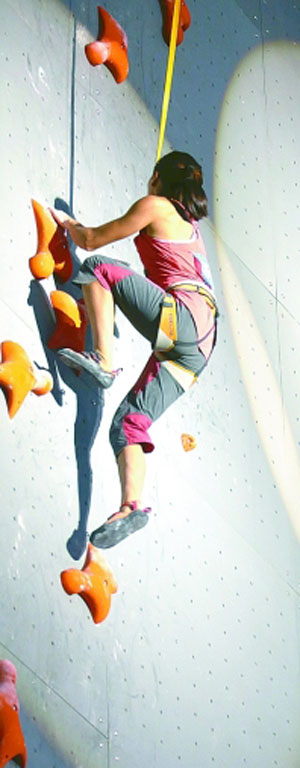 “岩壁芭蕾”,燃起来! “岩壁芭蕾”,燃起来!