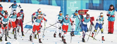 平昌冬奥会首日 中国女子短道速滑创冬奥会纪录