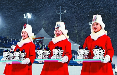 看守护平昌的小白虎如何接地气
