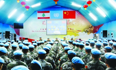中东硝烟下的和平使者——中国驻黎巴嫩维和部队广获赞誉