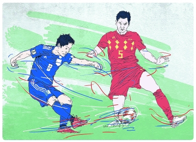 “校园足球”成就众多日本球星