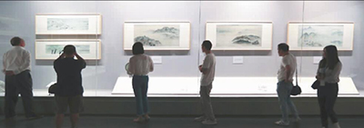 故宫首展中国瓷板画