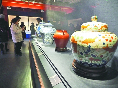 明代御窑瓷器在故宫博物院开展