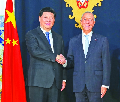 习近平同葡萄牙总统德索萨举行会谈