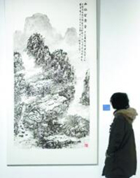 “文脉·心迹——当代中国画百家精品展”在江苏苏州美术馆举行