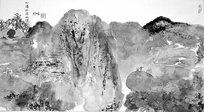 光明日报文化周末版：心绪如同山河（中国画）