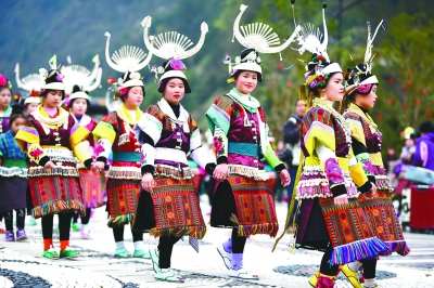 贵州丹寨翻鼓节