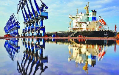 河北曹妃甸港区今年前7个月完成货物吞吐量19656万吨