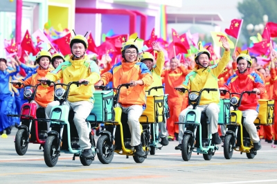 为共和国事业发光发热