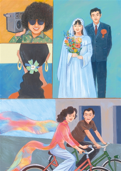 大美70年·身边的变画