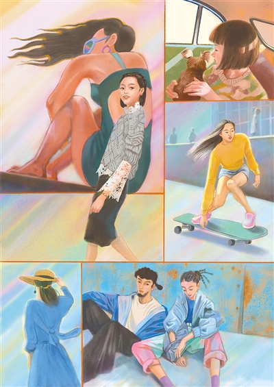 大美70年·身边的变画