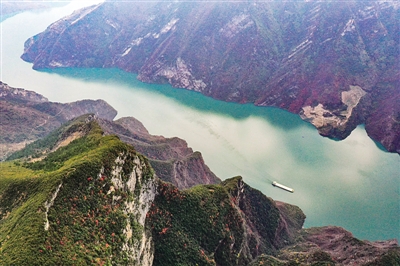 瞿塘峡秀美景色