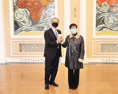 全国对外友协向意大利捐赠一批防疫物资