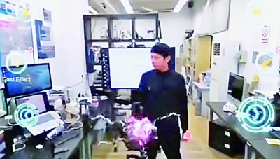 在看不见的课堂如鱼得水