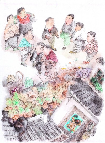 说不尽画不完的童年