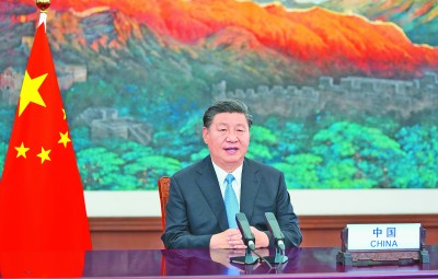 9月22日,国家主席习近平在第七十五届联合国大会一般性辩论上发表重要