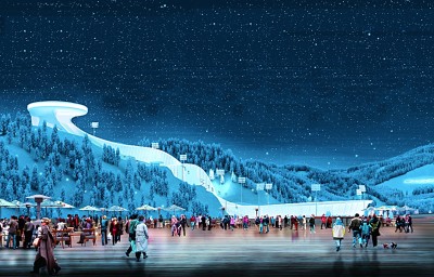 北京冬奥会三大赛区图片
